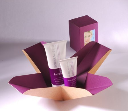 Caja regalo bicolor para cosméticos Caja regalo bicolor para cosméticos