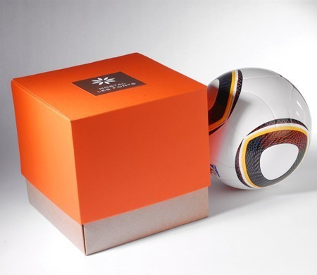 Caja bicolor naranja para...