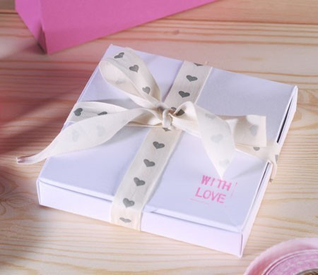 Flache Geschenkbox für Kekse