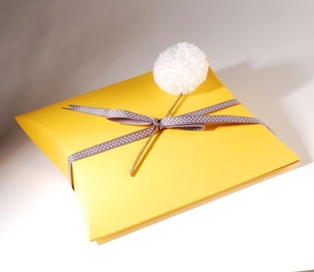 Flache Schachtel für Schmuck