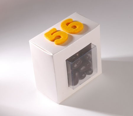 Caja transparente para...