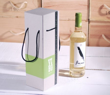 Caja para botella...