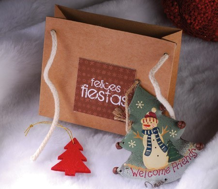 Tüte mit Schnur für Weihnachten Tüte mit Schnur für Weihnachten