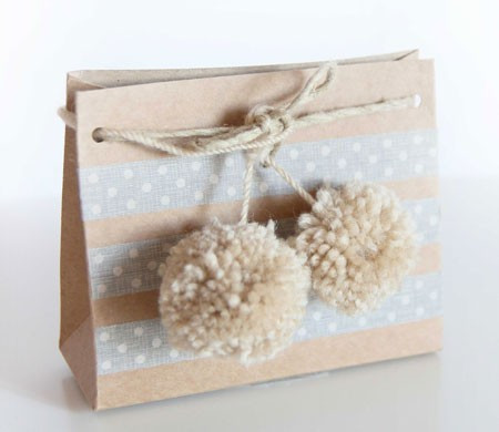 Bolsa para detalles de bautizo