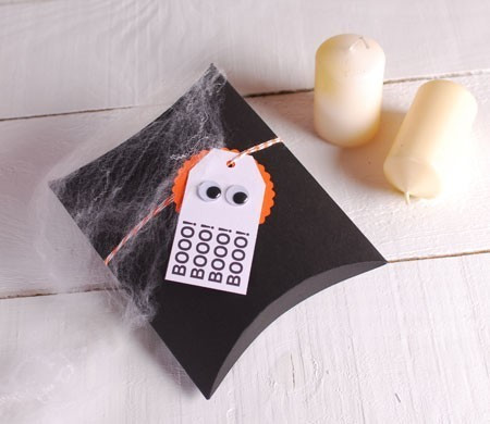 Kleine Schachtel für Halloween