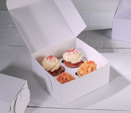 Cupcake-Box mit Herz Cupcake-Box mit Herz