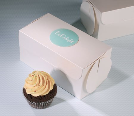 Kleine Schachtel für Cupcake-Geschäfte