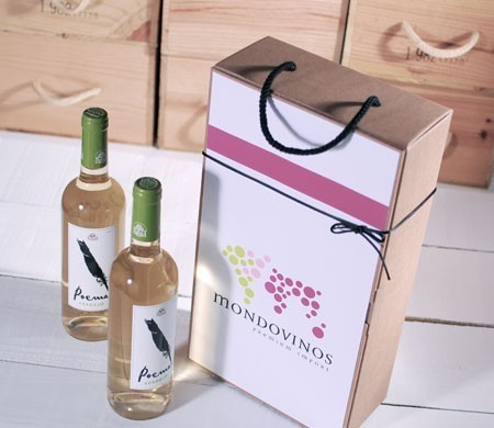 Caja decorada para dos...