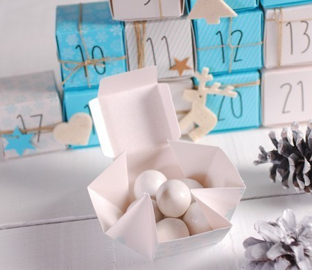 Schachtel für einen Adventskalender Schachtel für einen Adventskalender