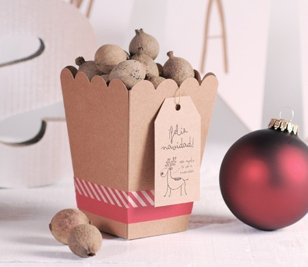 Originelle Geschenkbox für Weihnachten