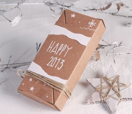 Caja navideña personalizable