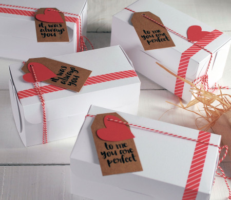 Geschenkbox für Valentinstag