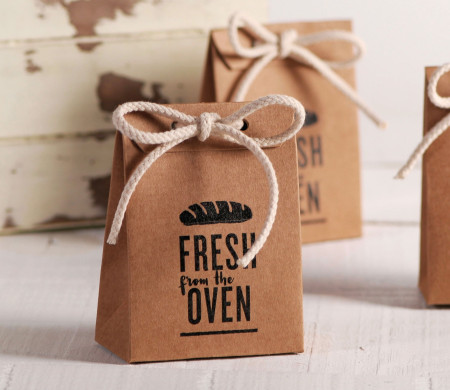 Bedruckte Tüte für Geschenke