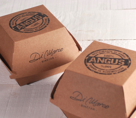 Caja para hamburguesas...