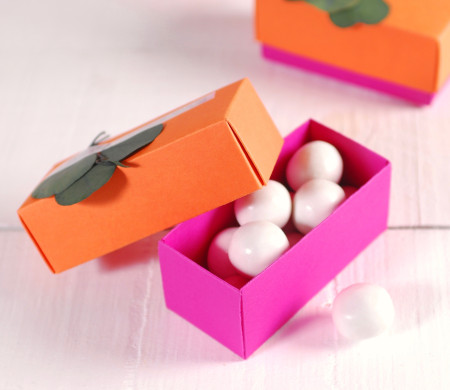 Caja Colorida para fiestas