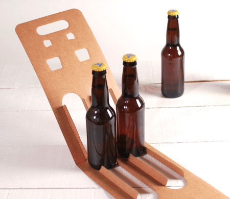Personalisierbare Bier-Box für zwei Freunde Personalisierbare Bier-Box für zwei Freunde