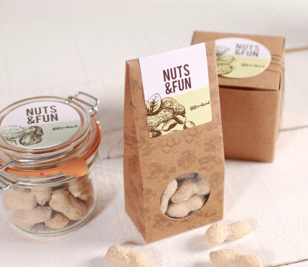 Snackbox mit Aufdruck
