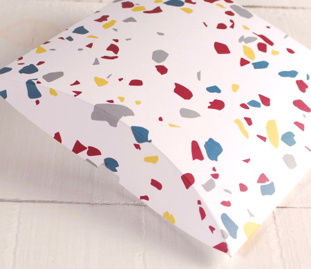 Große Terrazzo-Geschenkbox Große Terrazzo-Geschenkbox