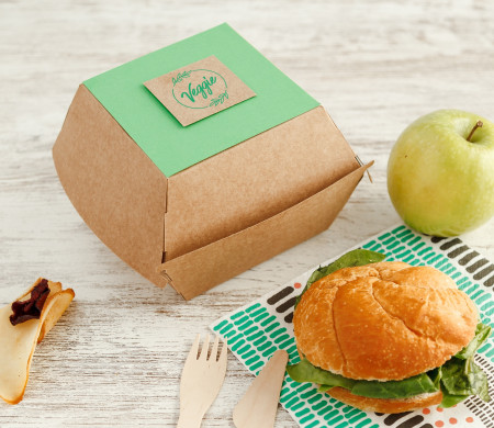 Take-Away-Box für Burger