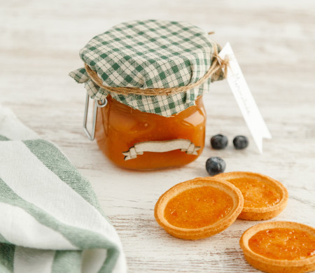 Glas für Marmelade
