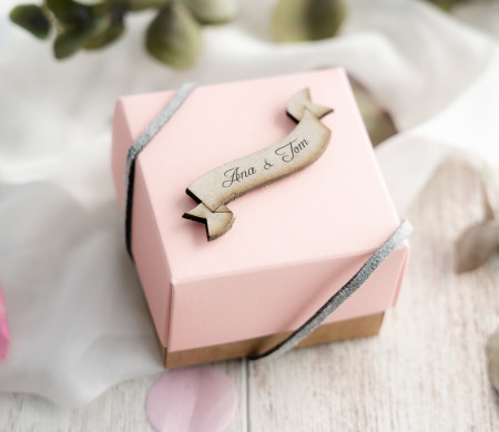 Kleine Box für Hochzeitsgeschenke