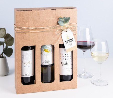Schachtel für Weinset