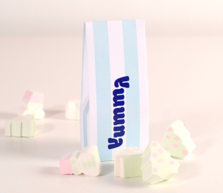 Schachtel für Bonbons ohne Fenster