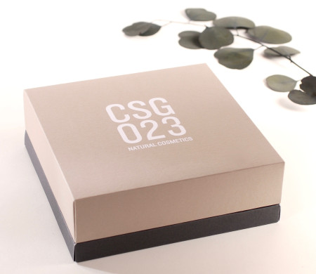 Caja regalo con tapa para cosméticos