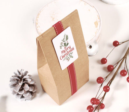 Schachtel des Typs Tasche für Weihnachtsgeschenke