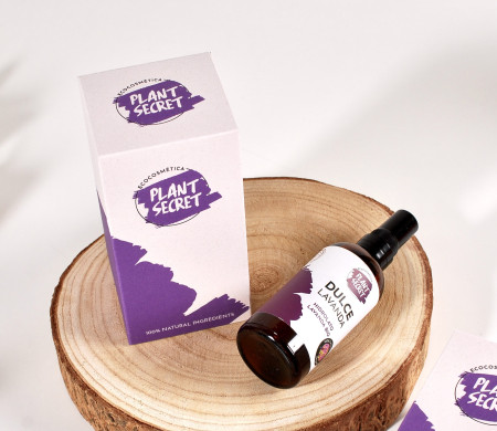 Schachtel für Lavendelspray