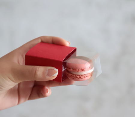 Schachtel für ein Macaron