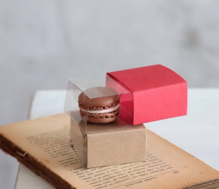 Schachtel für ein Macaron Schachtel für ein Macaron