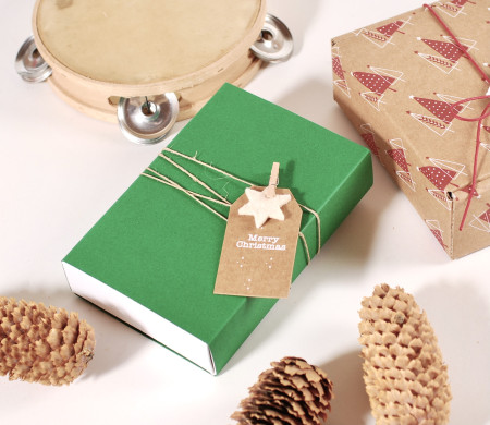 Weihnachtsschachtel für Pralinen