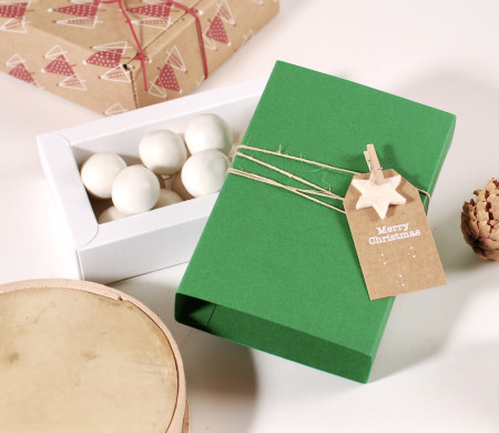 Weihnachtsschachtel für Pralinen Weihnachtsschachtel für Pralinen