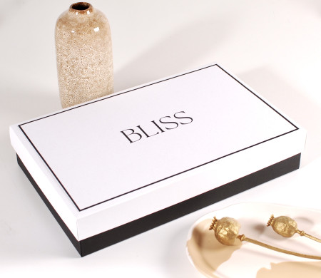 Perfekte Box für Textil- oder Bekleidungsgeschenke
