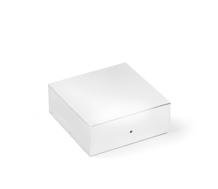 Quadratische Geschenkschachtel für kleine Geschenke anlässlich von Hochzeiten und Veranstaltungen.