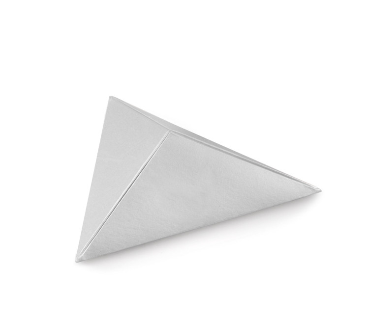 Dreieckige Pappschachtel