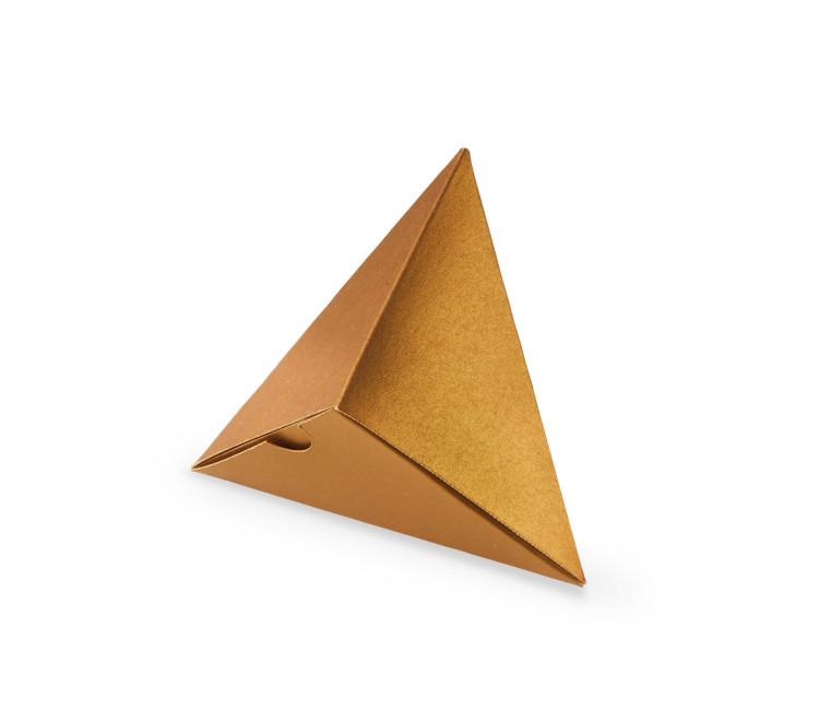 Dreieckige Geschenkschachtel für Juweliere und Geschäfte Dreieckige Geschenkschachtel für Juweliere und Geschäfte