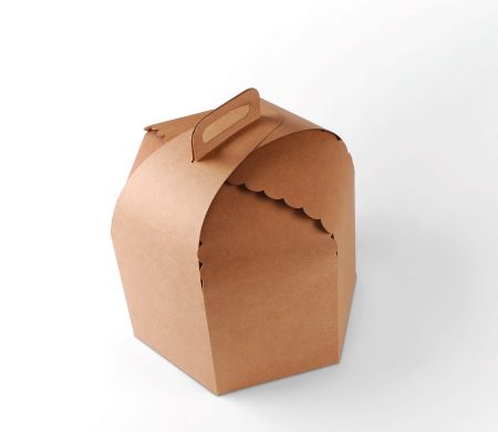 Schachtel für Torten und Panettones