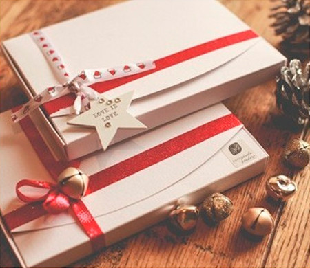 Schachtel für Geschenkgutscheine