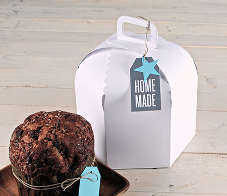 Caja para pasteles caseros