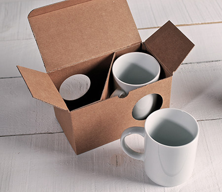 Schlichte Tassenverpackung Schlichte Tassenverpackung