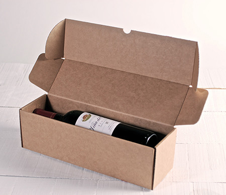 Flaschenverpackungen für Sendungen