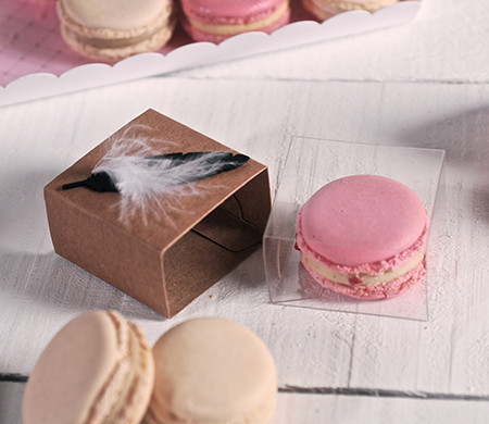 Individuelle Schachteln für Macarons Individuelle Schachteln für Macarons