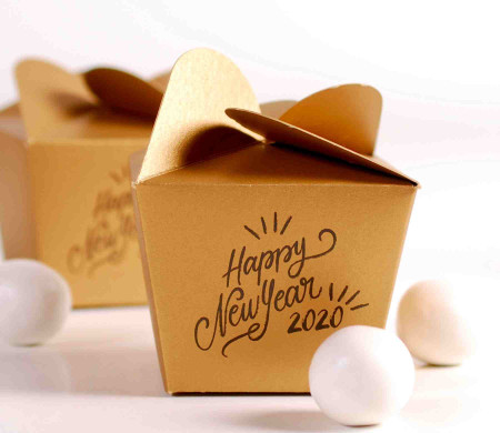 Schachtel Geschenk Silvester Schachtel Geschenk Silvester