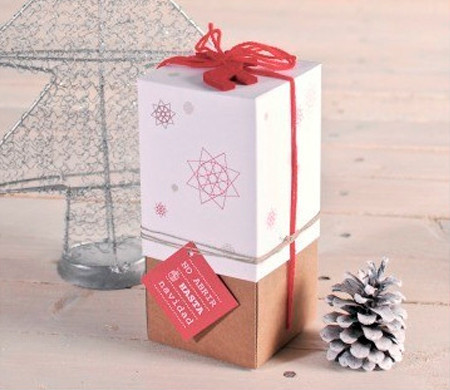 Caja para regalar botellas...