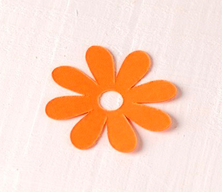 Set mit 10 Gänseblümchen aus Karton
