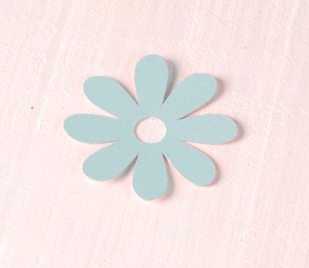 Set mit 10 Gänseblümchen aus Karton