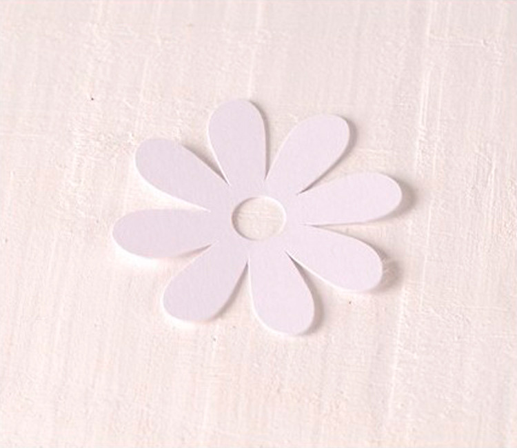 Set mit 10 Gänseblümchen aus Karton