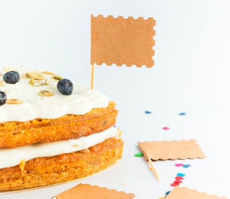 Kleine Flaggen für Partys, Pack von 10 Stücken!